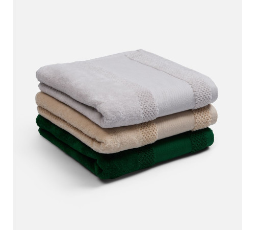 Полотенце Molan, среднее, темно-зеленое