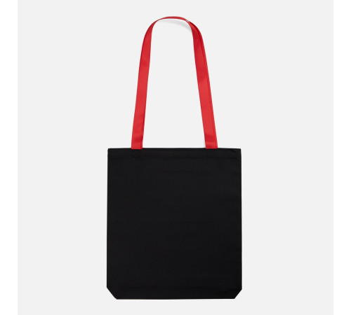 Шопер B4, черный с красными ручками