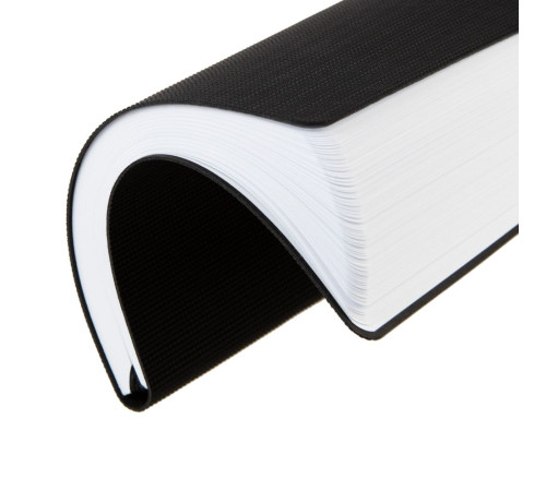 Ежедневник Knit, недатированный, черный