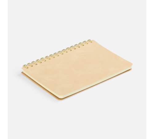 Ежедневник Spiral, недатированный, бежевый