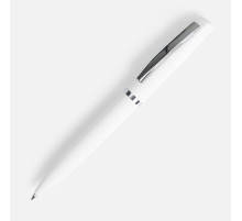 Ручка шариковая Bolt Soft Touch, белая