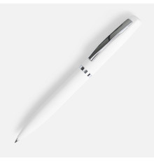 Ручка шариковая Bolt Soft Touch, белая