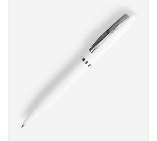 Ручка шариковая Bolt Soft Touch, белая