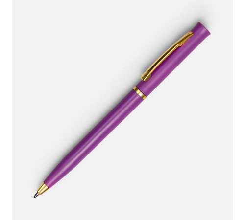 Ручка шариковая Euro Gold, фиолетовая