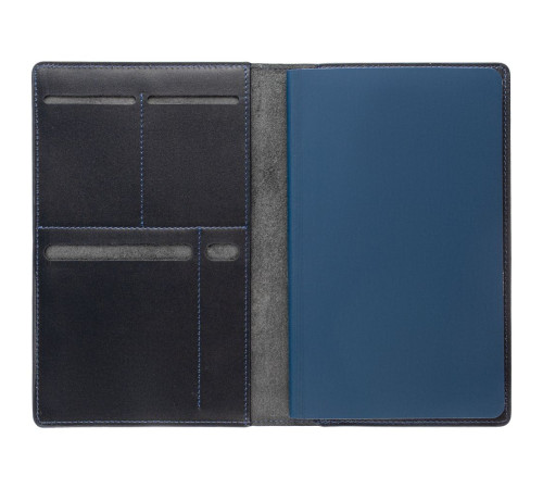 Еженедельник-портфолио Remini, недатированный, темно-синий