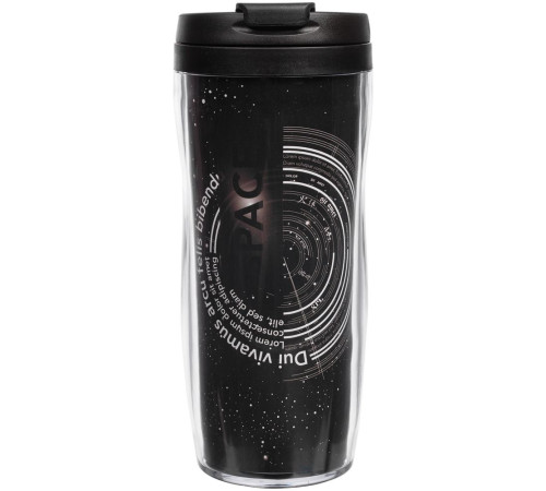 Термостакан Poster, с черной крышкой