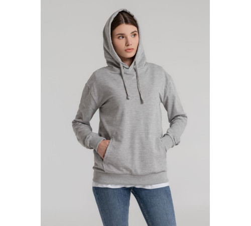 Толстовка с капюшоном Unit Kirenga, серый меланж