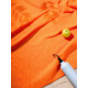 Флисовый плед Warm&Peace, оранжевый
