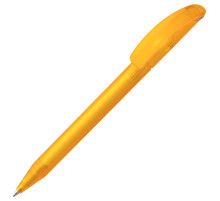 Ручка шариковая Prodir DS3 TFF Ring, желтая с серым