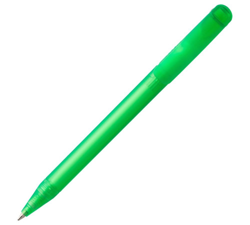 Ручка шариковая Prodir DS3 TFF Ring, светло-зеленая с серым