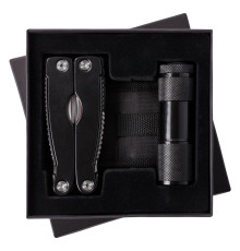 Набор Handmaster: фонарик и мультитул, черный