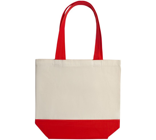 Холщовая сумка Shopaholic, красная