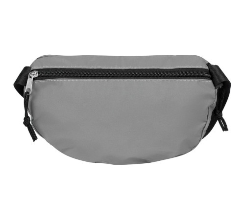 Поясная сумка Manifest из светоотражающей ткани, серая