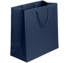 Пакет бумажный Porta L, темно-синий