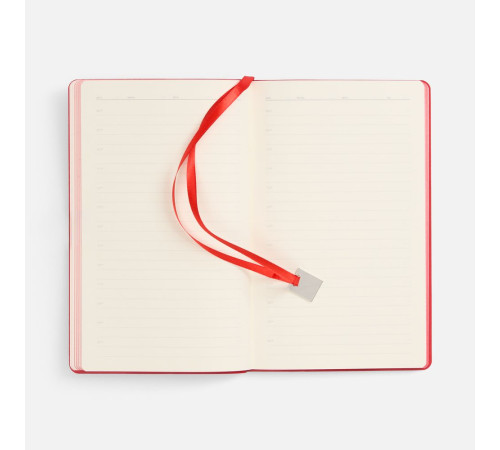 Ежедневник Shall Light, недатированный, красный