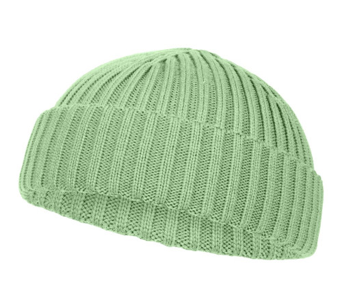 Шапка Hipsta, зеленая (мятная)