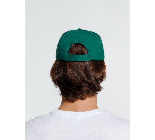 Бейсболка Promo, темно-зеленая