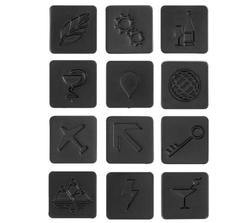 Шильдик на резинку Band, ключ