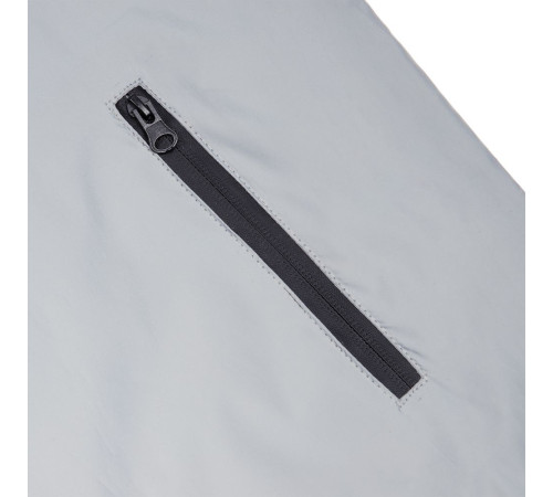 Парка Manifest из светоотражающей ткани, серая