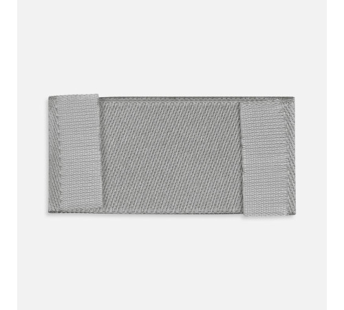 Лейбл тканевый Epsilon, XXS, серый