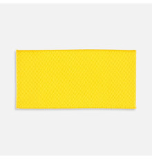 Лейбл тканевый Epsilon, XXS, желтый