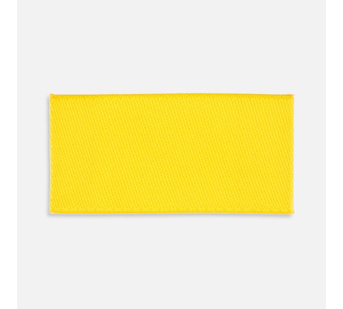 Лейбл тканевый Epsilon, XXS, желтый