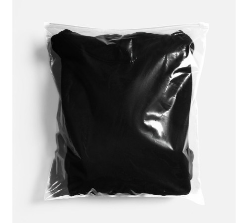 Худи оверсайз унисекс Go Easy, черное