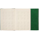 Ежедневник Petrus Flap, недатированный, зеленый