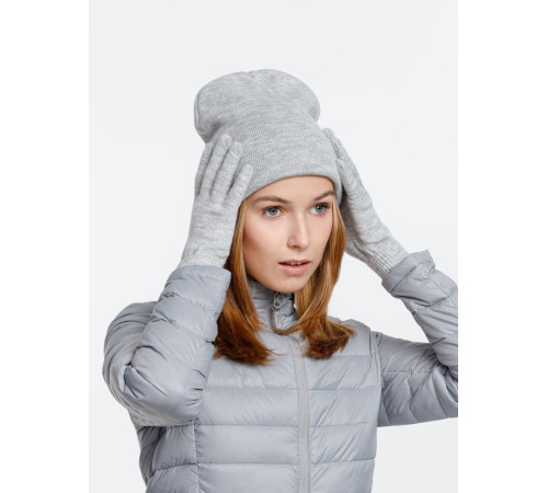Шапка Urban Flow, светло-серый меланж