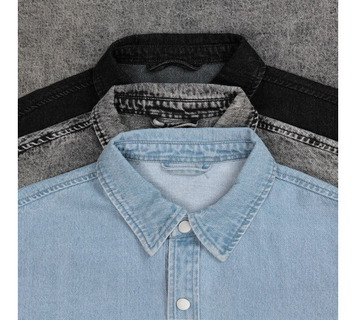 Куртка джинсовая O3, черная