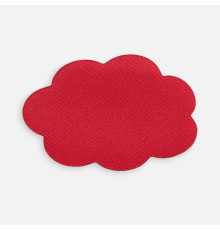 Наклейка тканевая Lunga Calum, L, красная