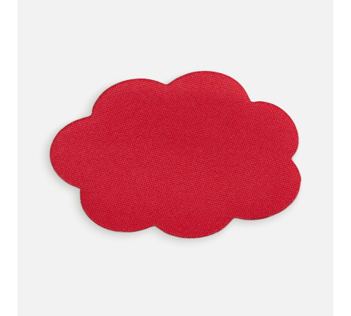 Наклейка тканевая Lunga Calum, L, красная