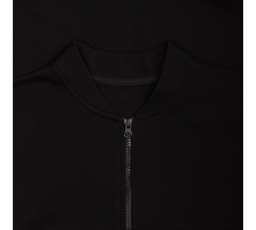 Бомбер унисекс Townie, черный