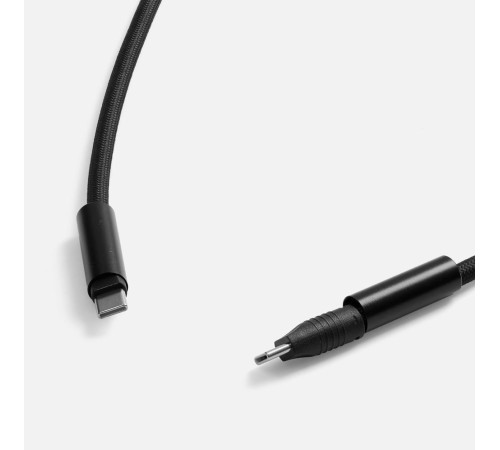 Кабель-ланьярд energyFlex Power Delivery 60 Вт, черный