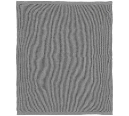 Плед Shirr, серый меланж