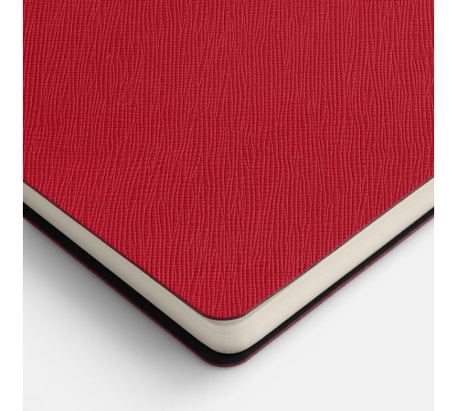 Ежедневник Lungo, недатированный, красный