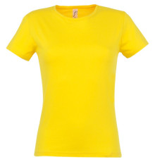 Футболка женская Miss 150, желтая