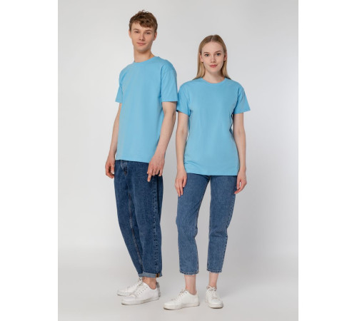 Футболка унисекс T-Bolka 160, голубая