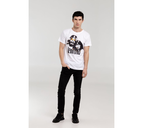 Футболка «Меламед. John Lennon, Yoko Ono», белая