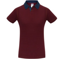 Рубашка поло мужская DNM Forward бордовая