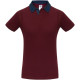 Рубашка поло мужская DNM Forward бордовая
