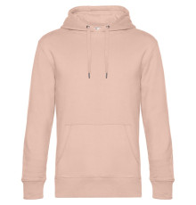 Толстовка с капюшоном унисекс King, розовая