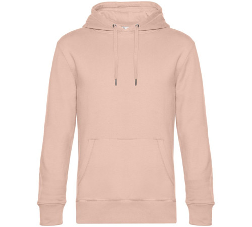 Толстовка с капюшоном унисекс King, розовая