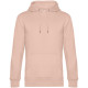 Толстовка с капюшоном унисекс King, розовая