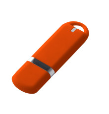 Флешка Memo, 16 Гб, оранжевая