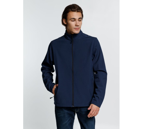 Куртка софтшелл мужская Race Men, темно-синяя