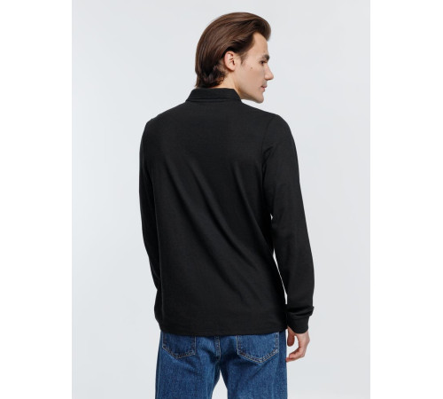 Рубашка поло с длинным рукавом Prime LSL, черная