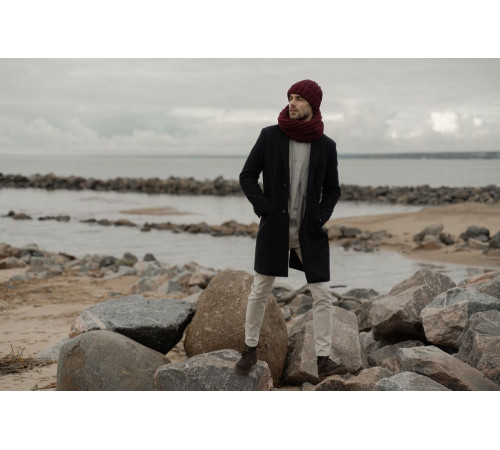 Снуд Fargo, бордовый