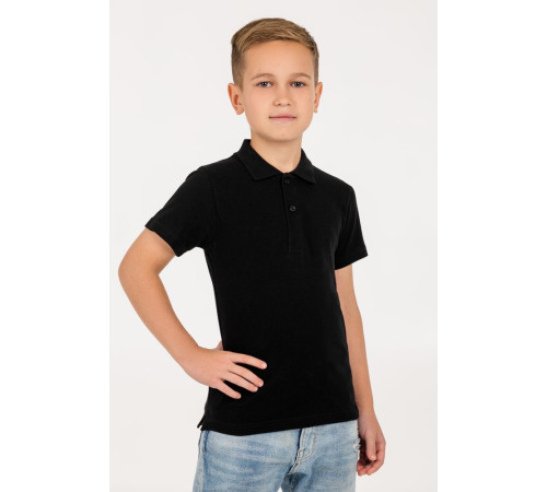 Рубашка поло детская Virma Kids, черная