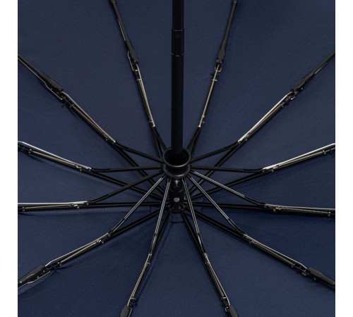 Зонт складной Fiber Magic Major, темно-синий